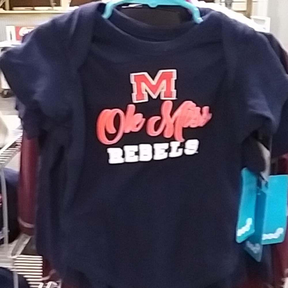 Baby Ole Miss onesy